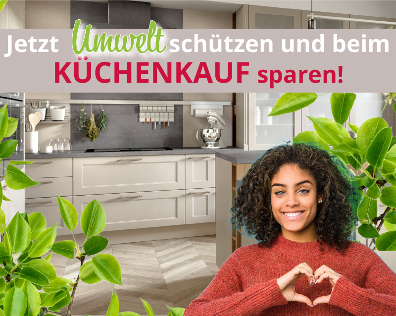 Jetzt Umwelt schützen und beim Küchenkauf sparen! Wir entsorgen Ihre alte Küchen umweltgerecht und kostenlos! Schauen Sie vorbei bei Wohnlich Westerburg und überzeugen sich selbst!